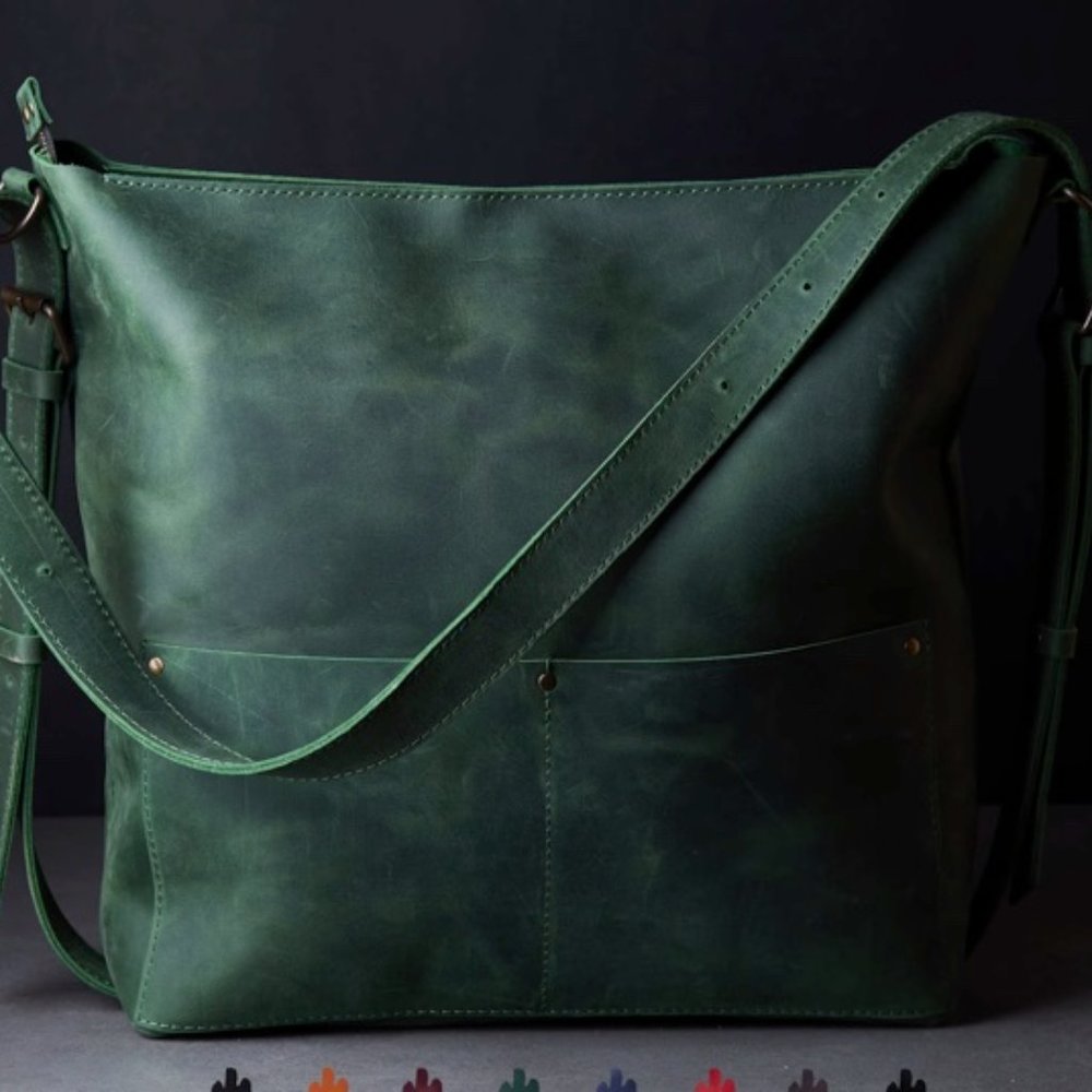 New leather purse/backpack